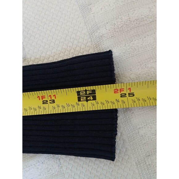 Babaton Womens Cardigan Blue Navy Long Sleeve Button V-neck XS Sweater Classic - Picture 12 of 14